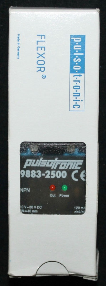 PULSOTRONIC 9883 2500 Flexor 10-30 VDC Photoelectric Sensor 