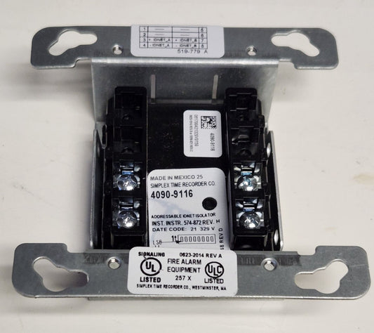 SIMPLEX 4090 9116 Addressable IDNET ISOLATOR Module 0617994