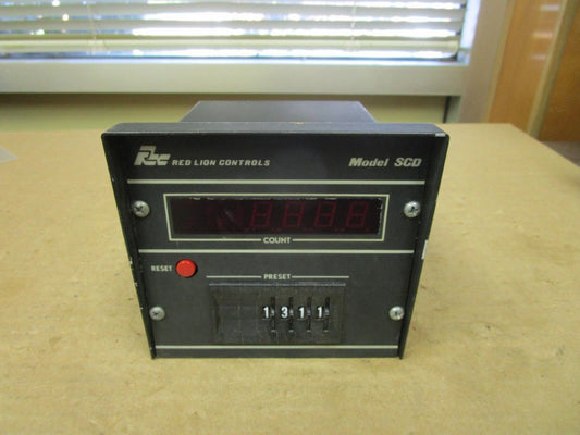 RED LION CONTROLS SCD TIME DELAY COUNTER 115Vac