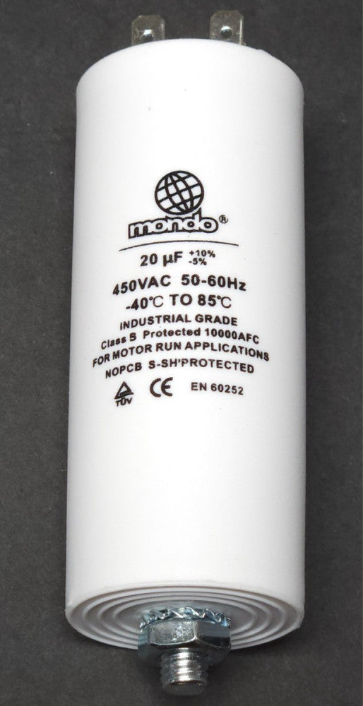 MONDO DUCATI X003K3L3NX Motor Run ENERGIA Capacitor 20μF/450V 450 VAC 20μF 200F