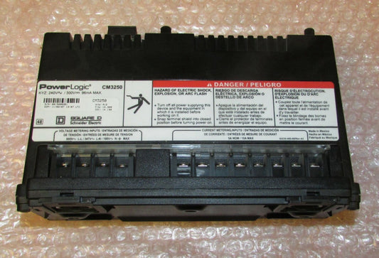SQUARE D CM250 Power Logic Circuit Monitor 100-277V
