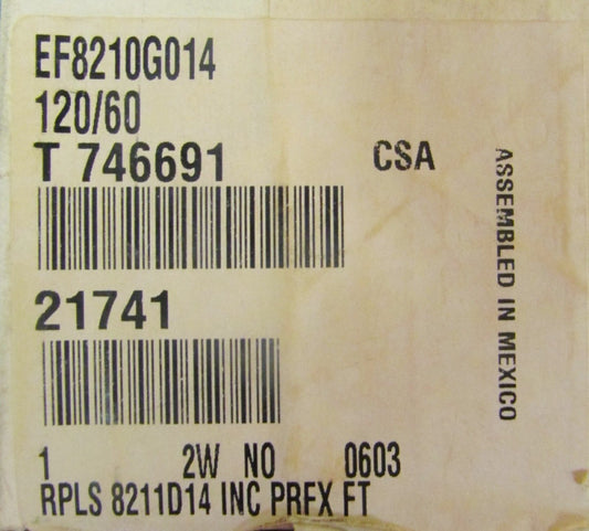 ASCO EF8210G014 110/120V 5-150 PSI 1" Red Hat Solenoid Control Valve