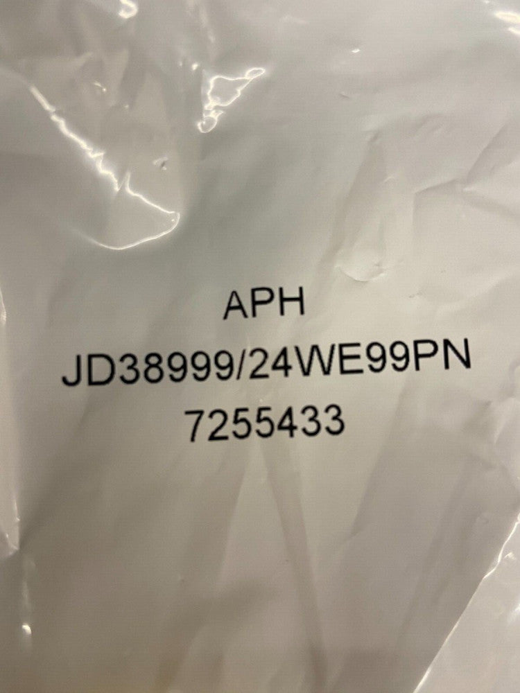 NEW, Amphenol, D38999/24WE99PN, CONN RCPT FMALE 37POS GOLD CRIMP