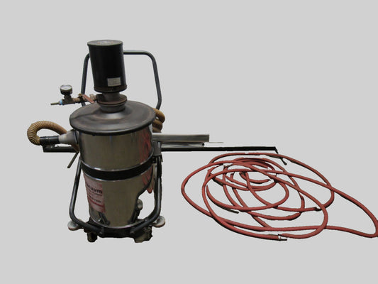 Arco Wand American Vacuum 1J18 SS Stainless Pneumatic Air Shop Vac Cleaner