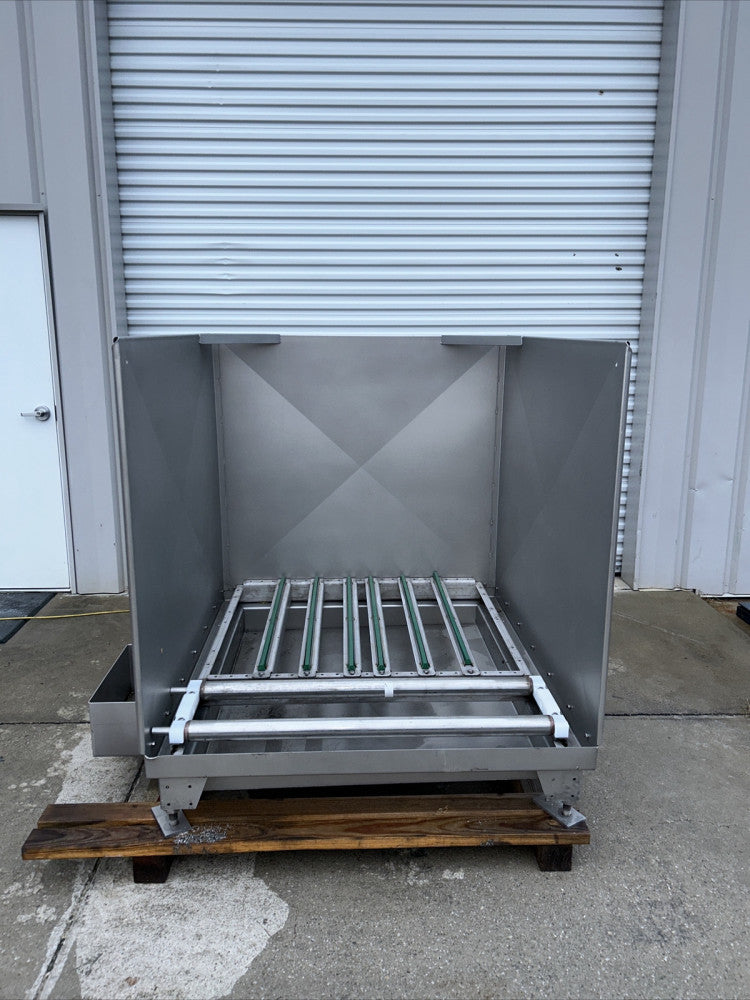 MTC Model WRR2-SS Battery Cleaning Station / Wash Rack. Stainless Steel