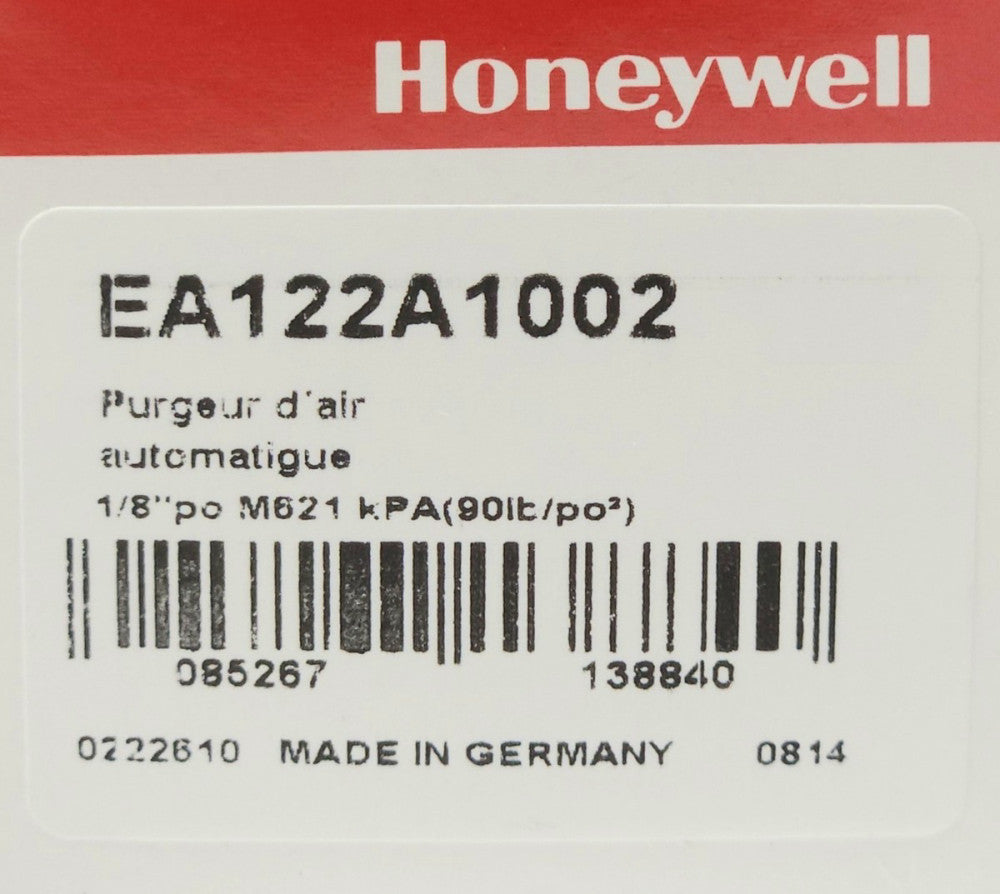 HONEYWELL BRAUKMANN EA122A1002 Automatic Air Vent EA 122A 1002 THERA-3 WAX with