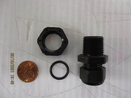 Open Box, Sealcon, CD09NR-BK-N-O, Strain Relief Fitting 