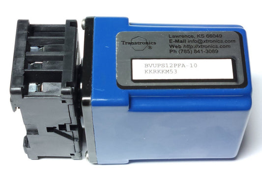 TRANSTRONICS BVUPS12PFA 10 Control Relay 12 VAC 12 VDC 8 Pin with Base