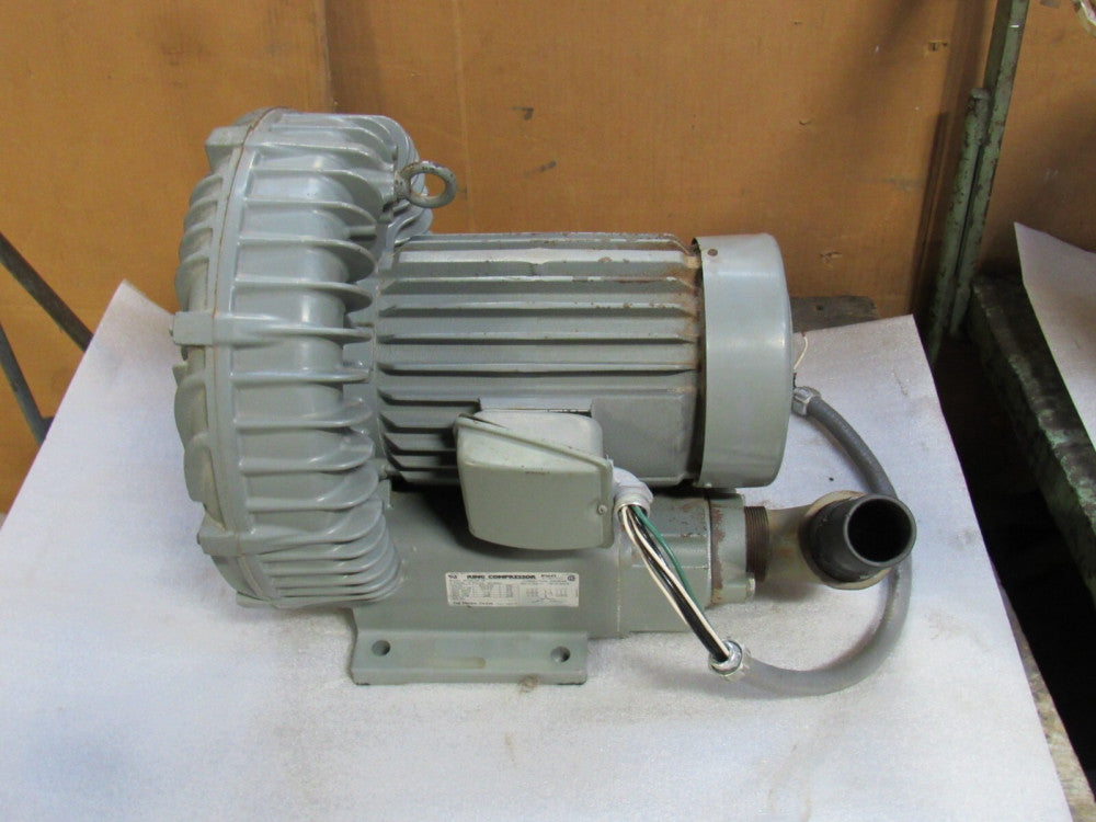 FUJI ELECTRIC RING COMPRESSOR REGENERATIVE BLOWER VFC603A-7W 3PH 200-230/460V 2P