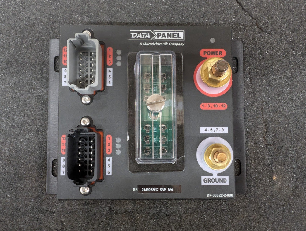 New, Data Panel, DP-38022-2-000, PSF-2 POWER SPLITTER FUSED W/ LED STATUS