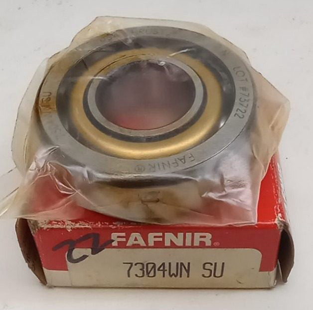 Fafnir 7304WN SU Angular Contact Ball Bearing 20X52X15mm 7304WN-SU