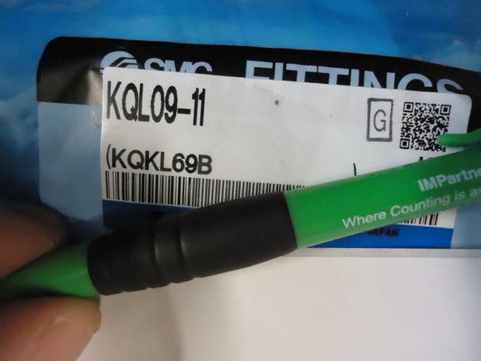 SMC KQL09-11 KQ ONE TOUCH FITTING. Brand New! 6 Pieces!