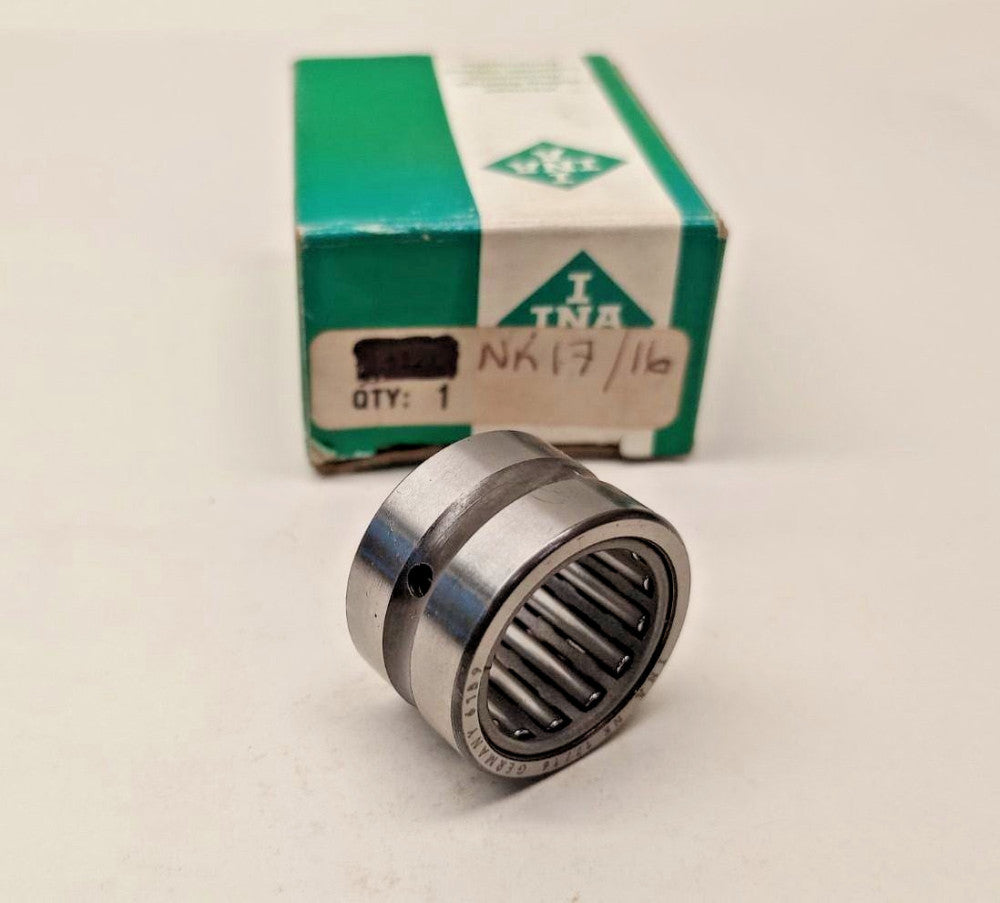 INA NK17/16 Needle Roller Bearing 17mm ID x 25mm OD x 16mm Width Open Ends