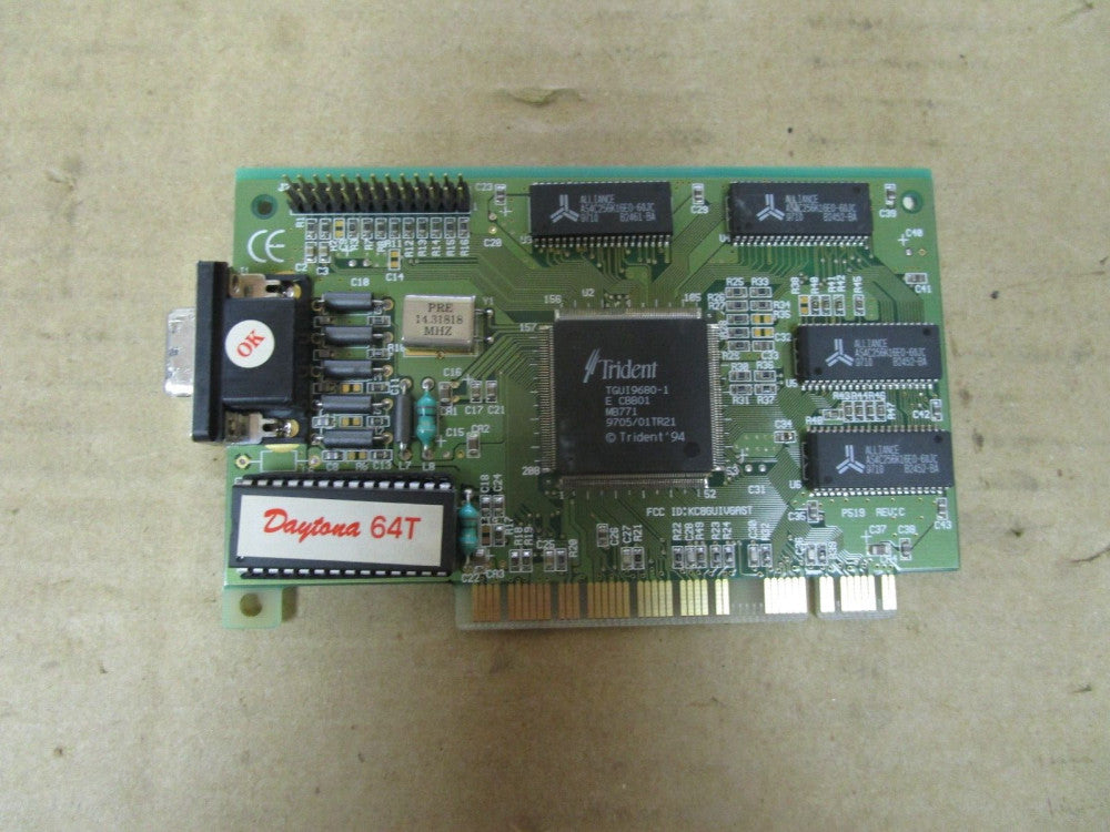 DAYTONA 64T VIDEO CIRCUIT BOARD CARD KC8GUIVGAST