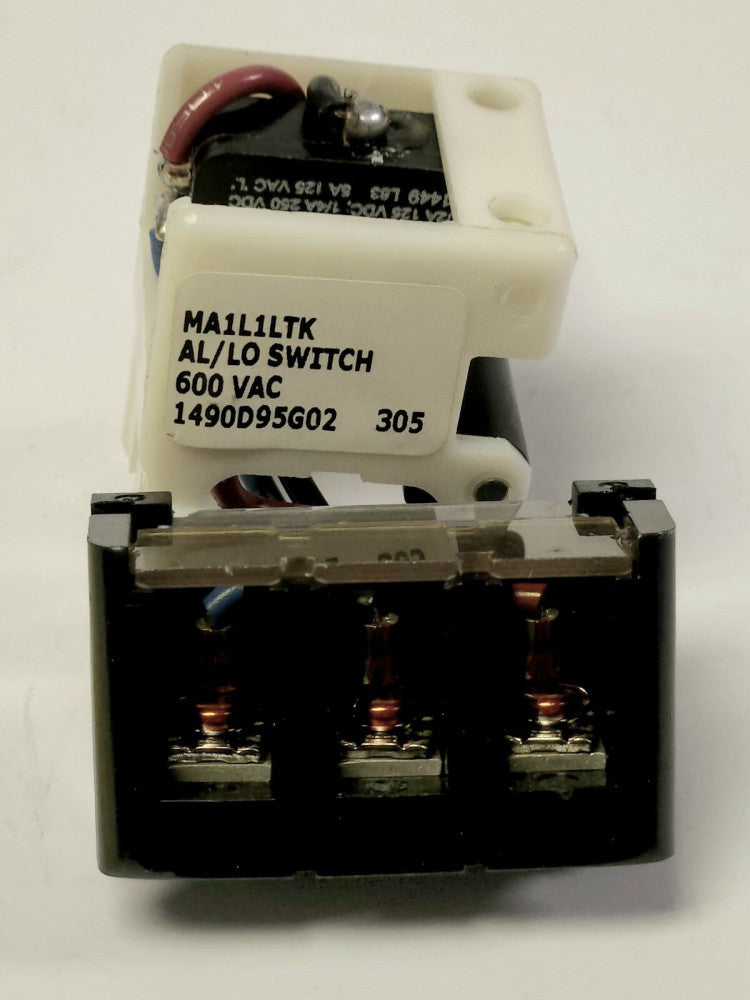 EATON CUTLER HAMMER MA1L1LTK F Frame AL LO Alarm Auxiliary Switch 1490D95G02