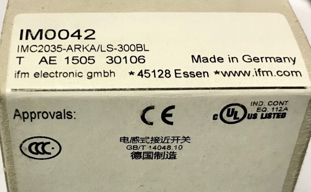 IFM IMOO42 IMC2035 ARKA LS 300 BL Proximity Sensor IM0042