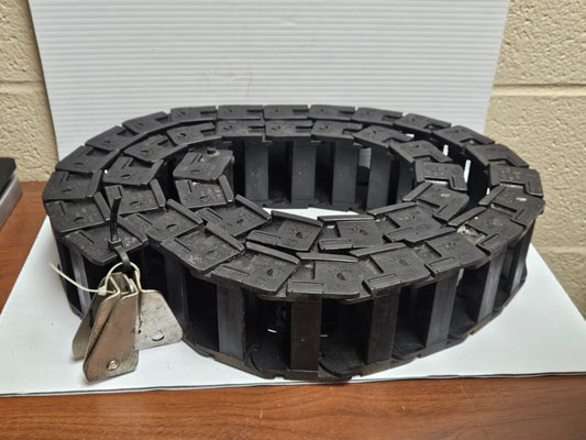 Tsubaki Cable Hose Carrier Wireway Flex Track TKP0450-2B 40Link 72" 3-1/8" 1-5/8
