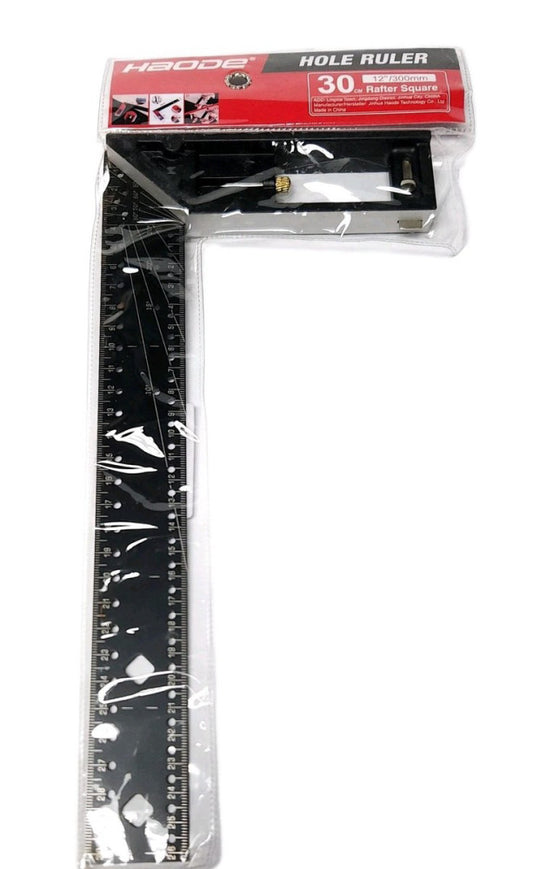 HAODE Hole Ruler 30cm 12"/300mm Rafer Square