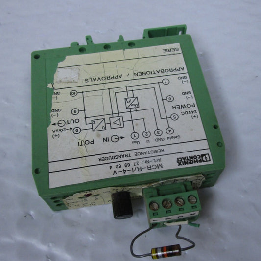 PHOENIX CONTACT MCR-R/I-4-V TRANSDUCER 2769624
