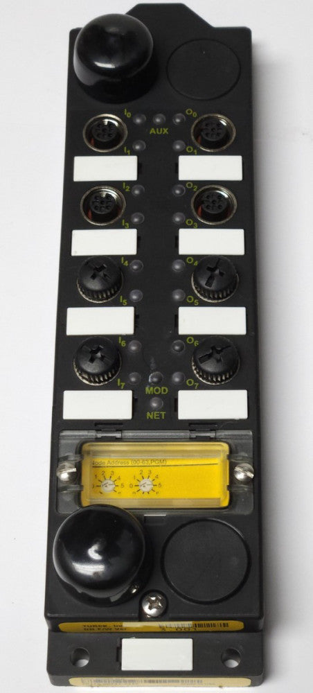 TURCK FDNP S080G WW DeviceNet 8 Input 8 Output Station I/O Module 11-26 VDC