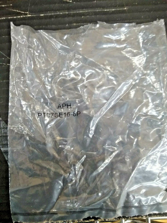 New, Amphenol, PT07SE16-8P, CONN RCPT HSNG MALE 8POS PNL MNT