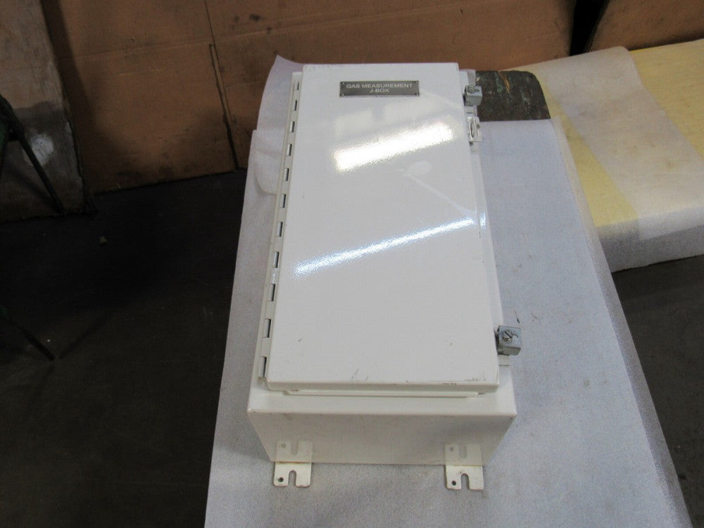 HOFFMAN CONTROL PANEL ELECTRICAL ENCLOSURE A241208LP 24X12X8 W/ Backplate