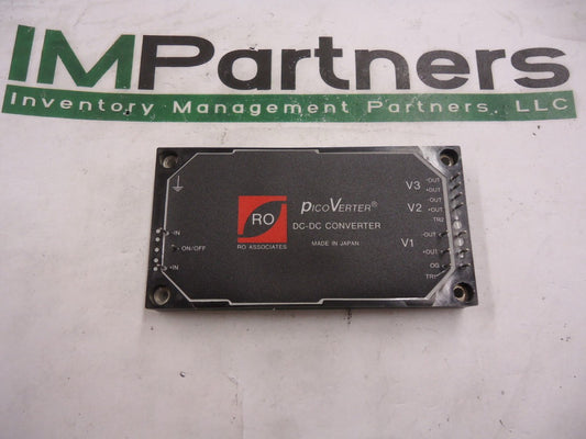 PV48-T512, RO Associates, DC/DC 50W 48V IN 5V 12V 12V, BRAND NEW!