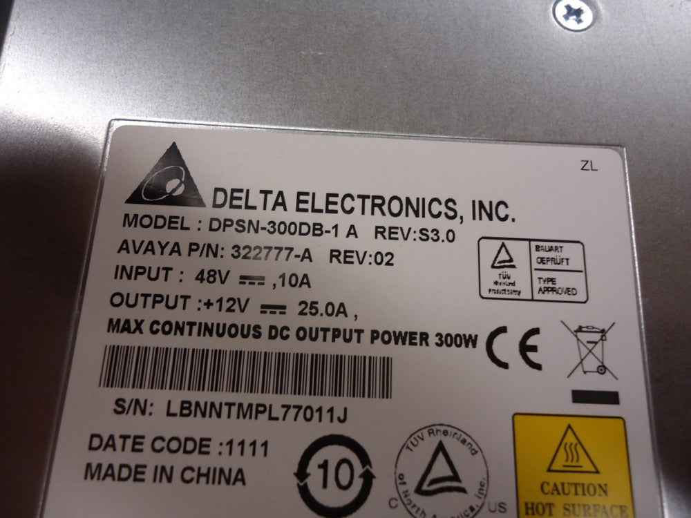 DPSN-300DB-1 Delta Electronics 3000W Power Supply 322777-A Brand New!