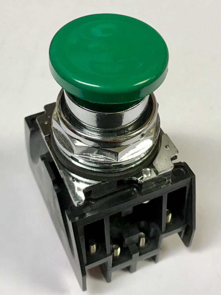 EATON 10250T711G GR1 Green Mushroom Head Pushbutton Momentary 2 NO 2 NC 10250TD2