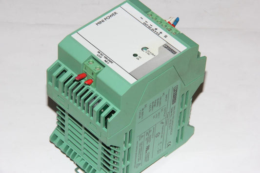 PHOENIX CONTACT 29 38 83 7 MINI-PS-100-240AC/24DC/4 DIN Rail Mount Power Supply