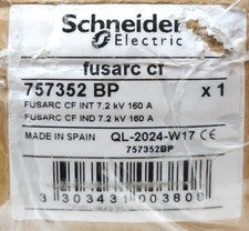 SCHNEIDER ELECTRIC 757352 BP FUSARC CF 160 AMP 7.2 KV Fuse QL 2024 W17