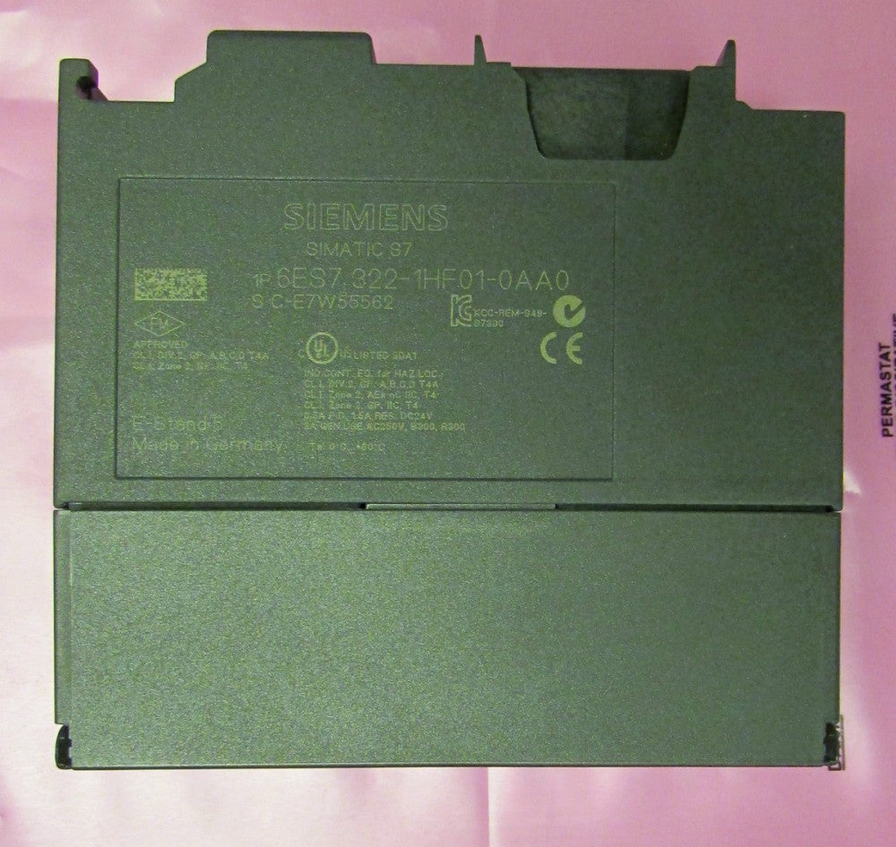 SIEMENS SM322 SIMATIC Relay Output Module 6ES7 322 IHF01 0AA0