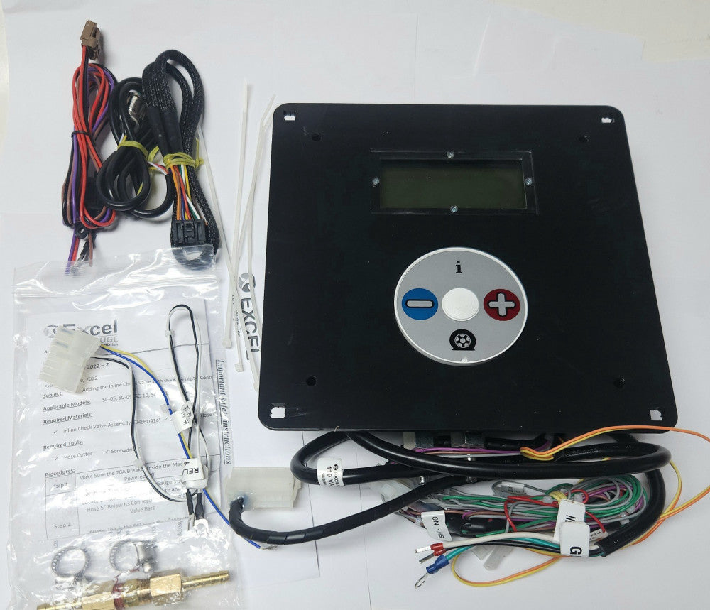 EXCEL MODEL SC-05 SC-09 SC-10 SC-12 & WM-SS TIRE Gauge Pneutronic PNT PANEL KIT