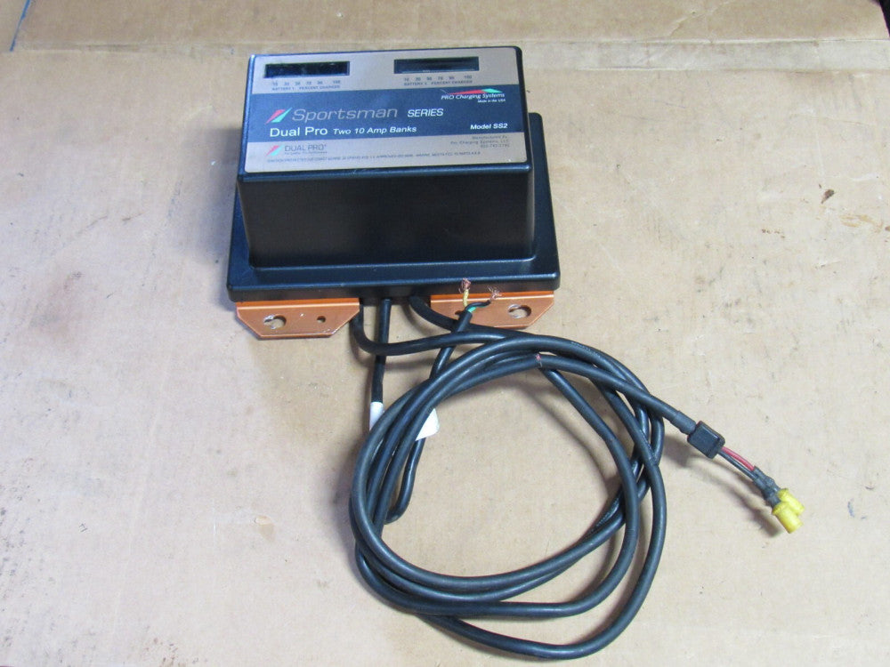PRO CHARGING SYSTEMS SPORTSMAN DUAL PRO BATTERY CHARGER SS2 2- 10 AMP BANKS