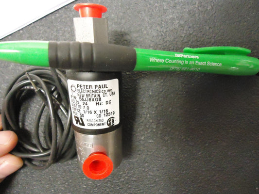 Peter Paul Electronics 56JJ8XGB 3-Way Multi-Purpose Solenoid Valve. Brand New!