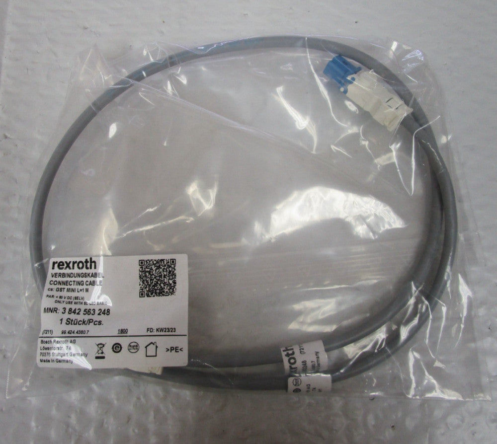 Rexroth 3842563248 Verbindungskabel Connecting Cable GST MINI L=1 M