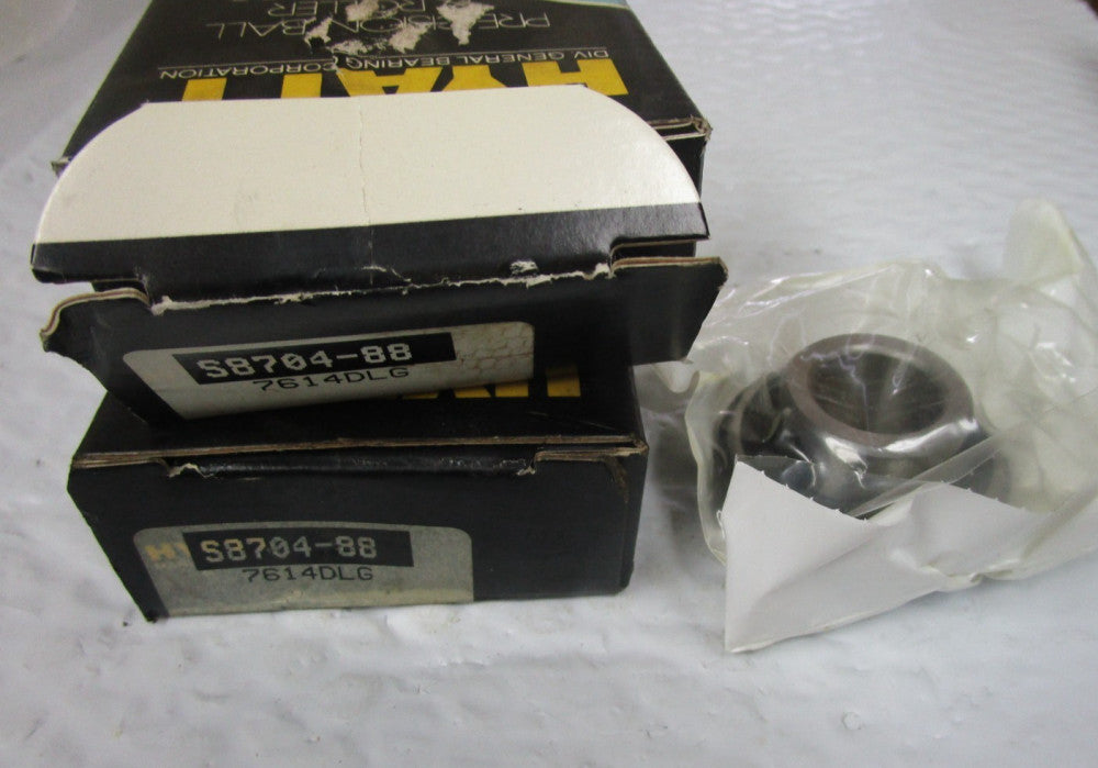 Lot Of 2 The General S8704-88 Bearing w/ Collar