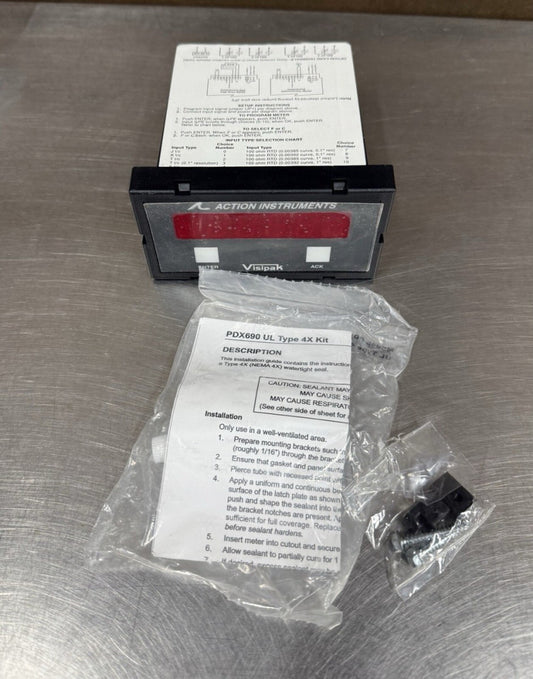 Action Instruments V432-0000-1 Universal Temperature Meter 115V - Unused