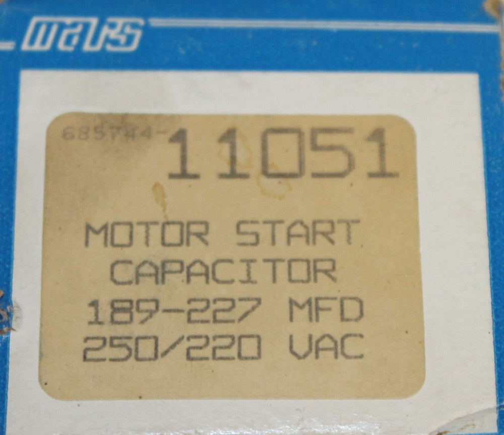 MARS Motor Start Capacitor 11051