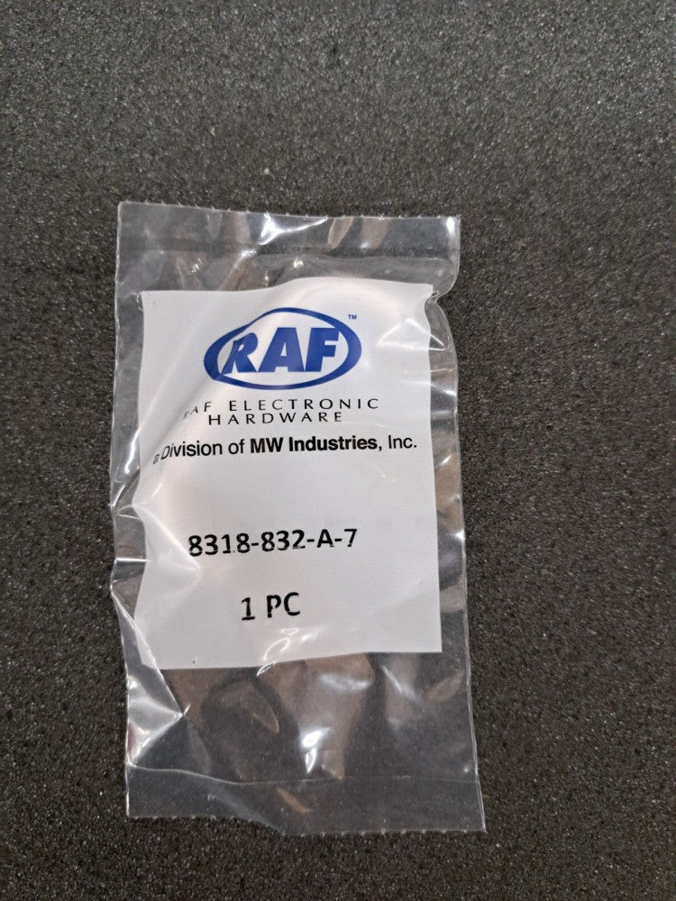 New, Raf, 8318-832-A-7, HANDLE ALUMINUM CLR MTG CTR 2.5 