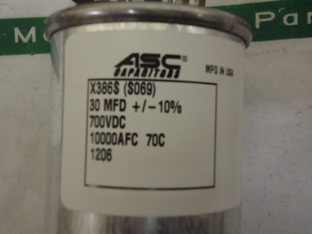 X386S(S069)-30-10-700, ASC Capacitors, Capacitor, BRAND NEW!