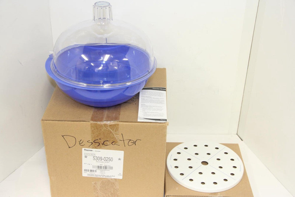 THERMO SCIENTIFIC 5309-0250 Nalgene Desiccator + 5312-0230 Ceramic Metal Plate