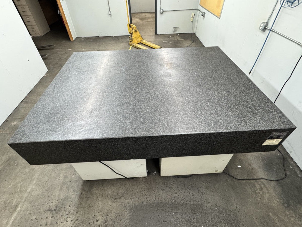 DGI METROLOGY 6971-23 Black Granite Surface Plate 79" x 59-1/2" x 12"