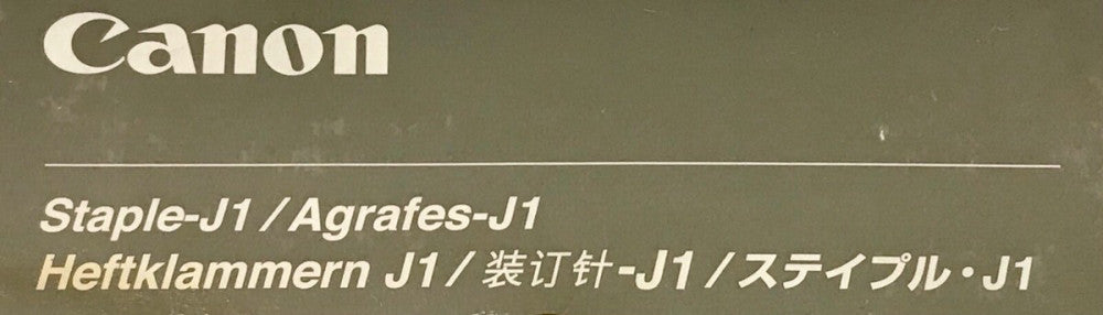 CANON STAPLE-J1 Model 6707A001 STAPLE J1 NO.502C Staples