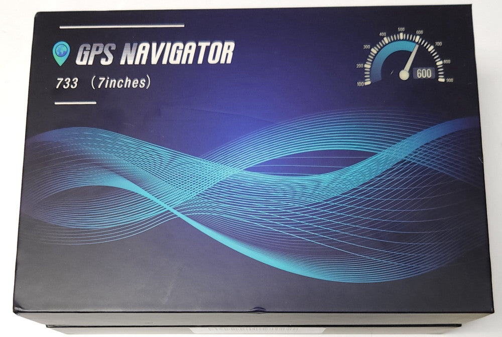 GPS NAVIGATOR 733 BLUE MOUNTABLE 7" Screen X004A9HYFR 7 Inches
