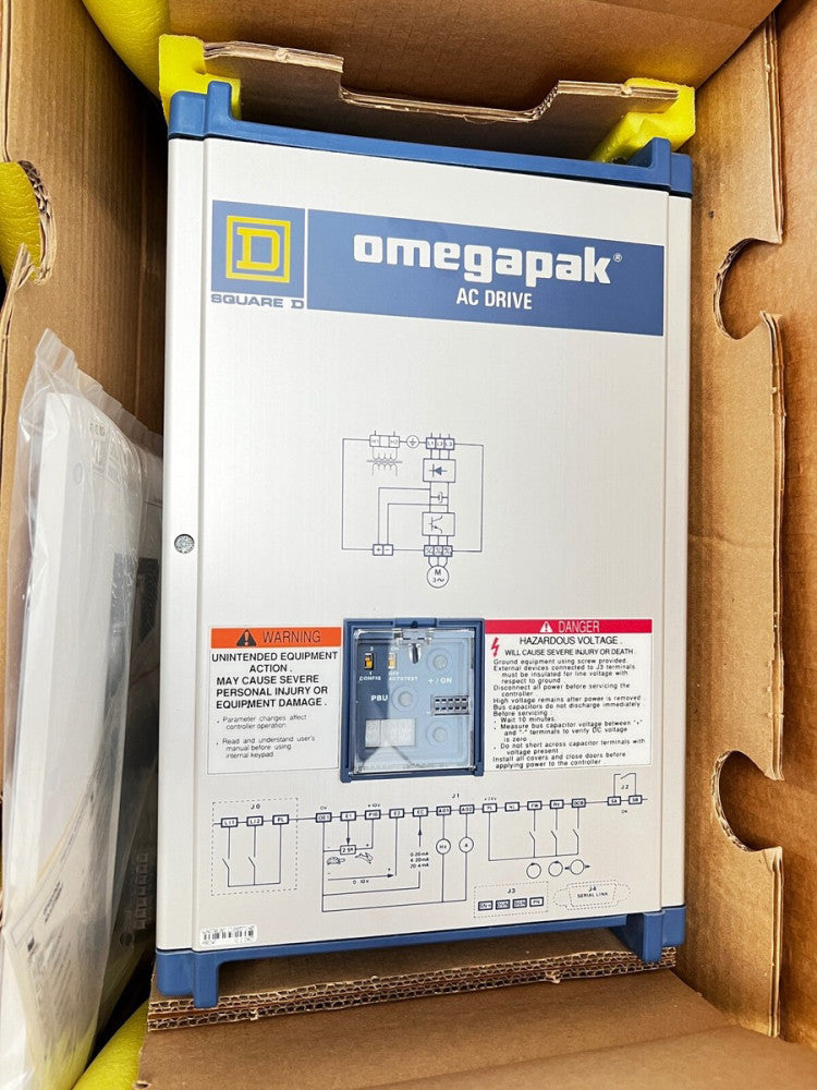 Square D Omegapak AC Drive 8803 P00CO4F; 5ph; 460v; 3 Phase