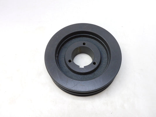 BROWNING 2TB62 2-GROOVE V-BELT PULLEY 1-27/32" BORE 3/8" KEYWAY