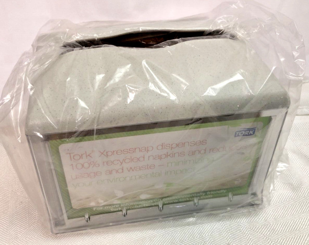 Tork Xpressnap 31XPT Tabletop Napkin Dispenser Holder Black Plastic