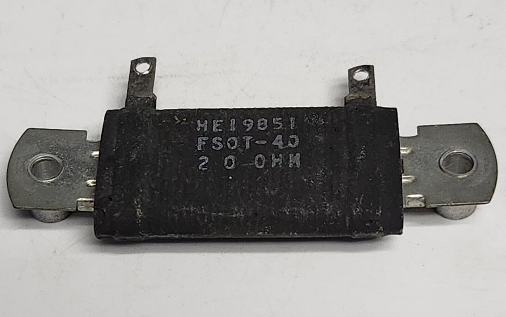 HUNTINGTON HEI FS0T-40 20 ohm Resistor Wirewound FS0T 40