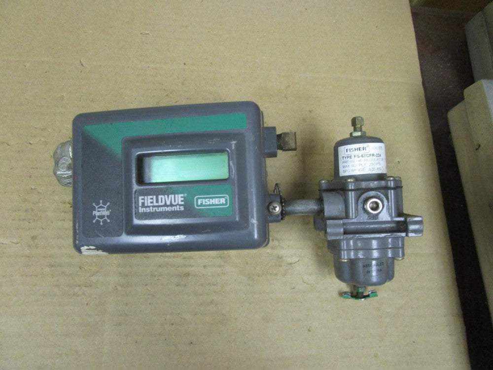 FISHER BAUMANN ACTUATOR CONTROL VALVE DVC2000 w/ FS-67CFR-224 250 PSI